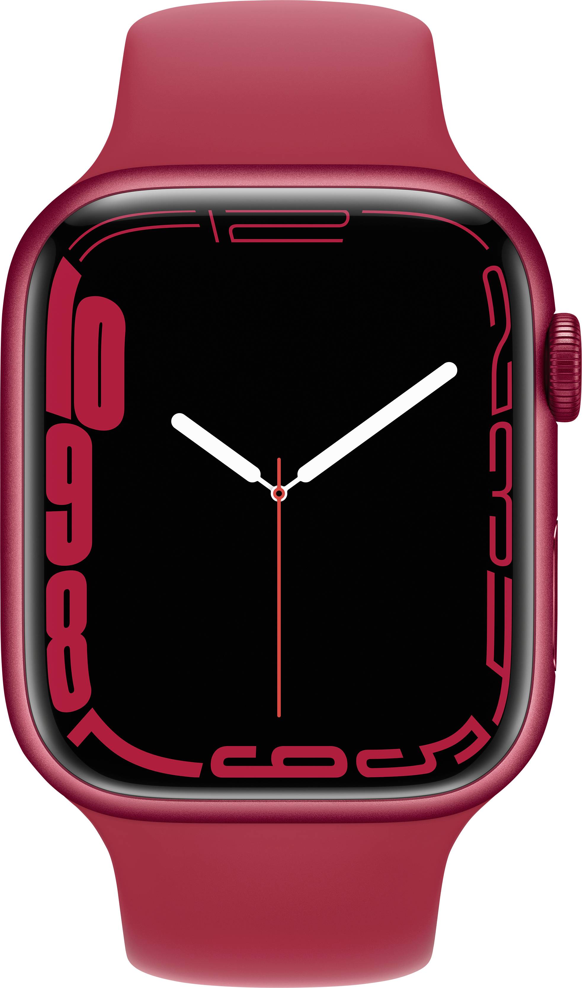 Apple Watch Series 7 GPS + Cellular 45 mm Cassa in alluminio (PRODUCT) RED™ Cinturino sport (PRODUCT) RED™-1