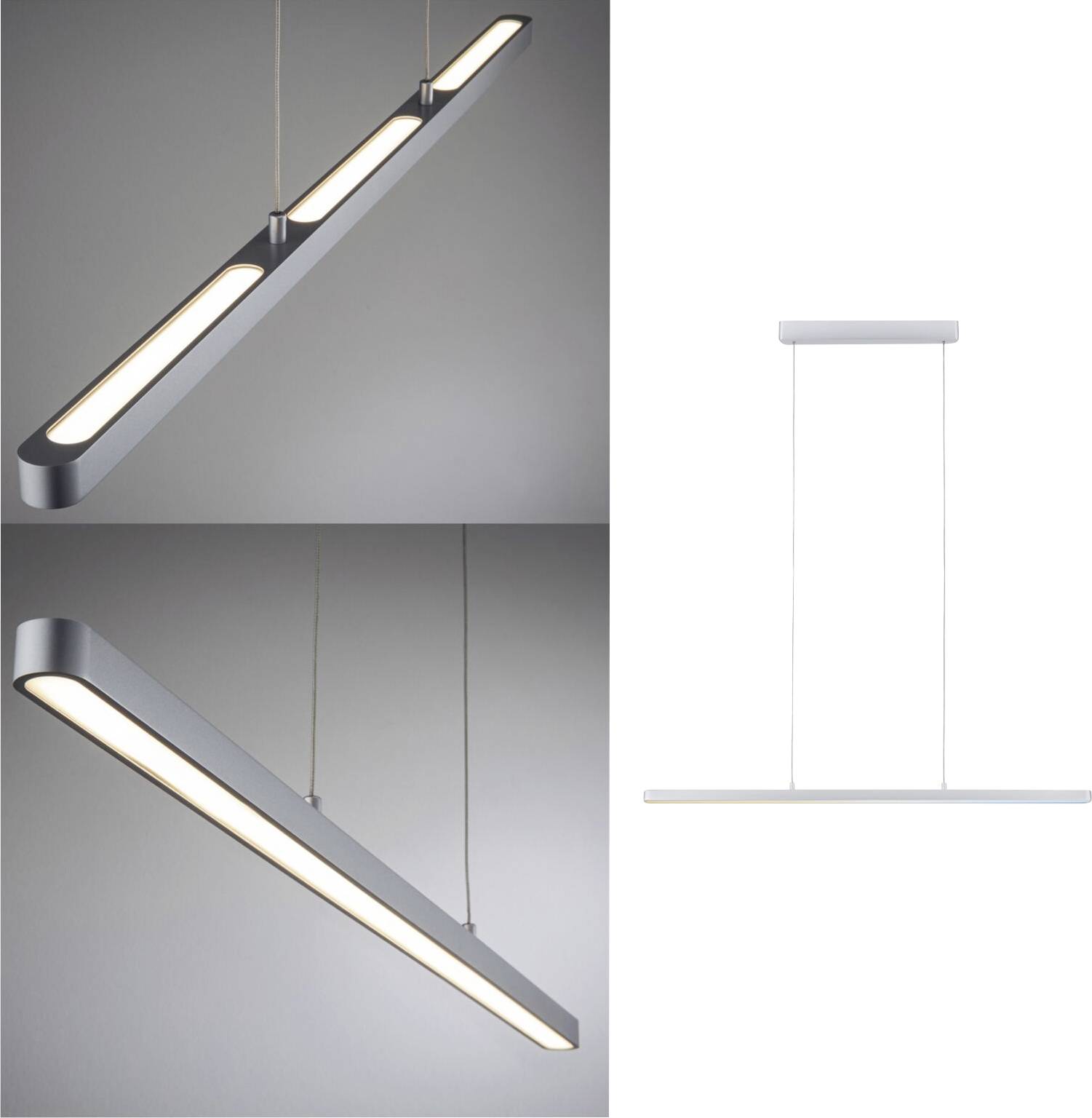 Paulmann Lento BLE Pendell 79902 Lampada a sospensione LED (monocolore) LED 10.75 W Cromo (opaco)
