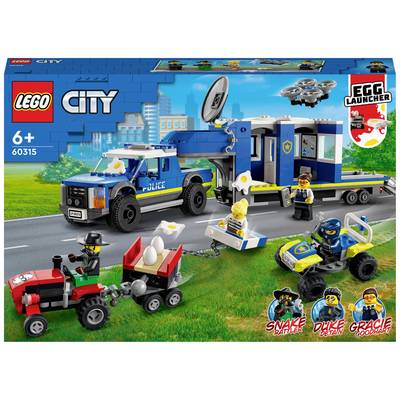 60315 LEGO® CITY Centrale operativa di polizia mobile