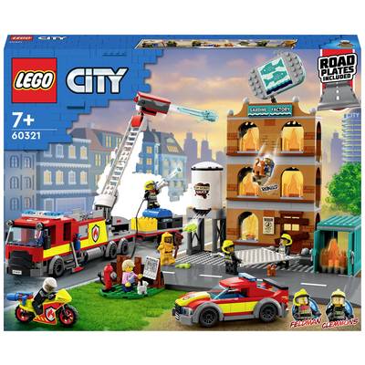 60321 LEGO® CITY Impiego di vigili del fuoco con gruppo antincendio