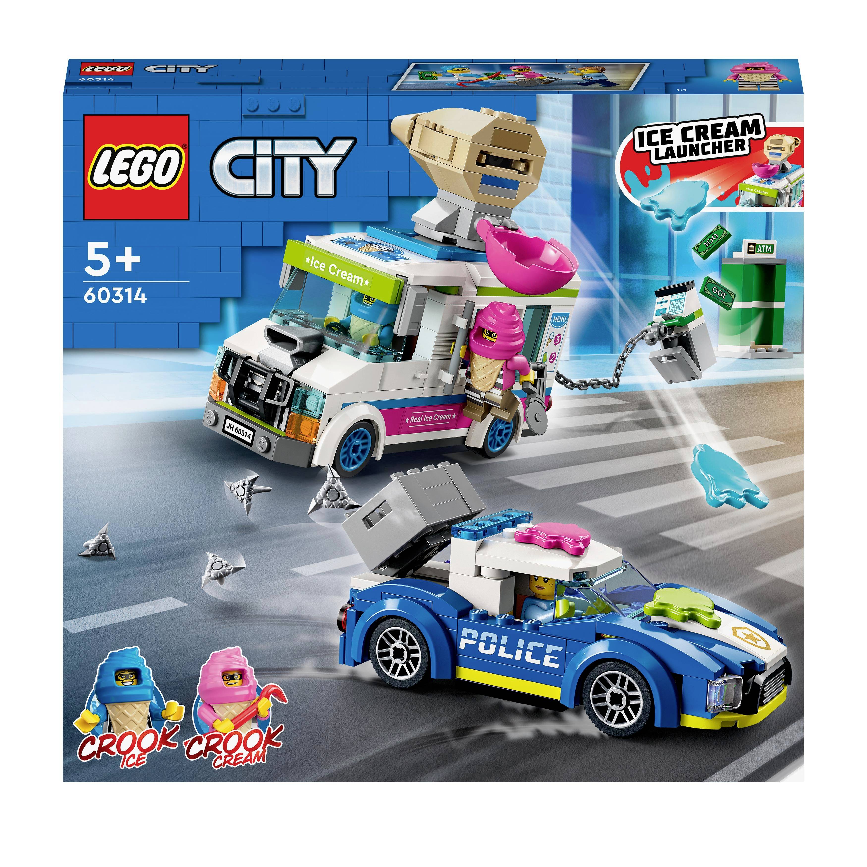 60314 LEGO® CITY Caccia al ghiaccio per vagone