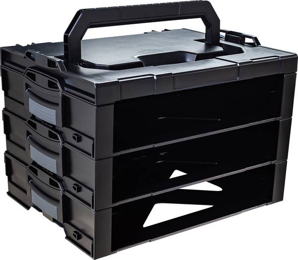 Sortimo i-BOXX Rack 6100000338 Cassetta porta utensili senza contenuto ABS Nero (L x A) 442 mm x 342 mm