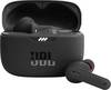 JBL TUNE 230NC TWS Cuffie auricolari Bluetooth Nero Eliminazione del rumore Resistente al sudore, resistente all'acqua, Indicatore di carica della batteria, Muto