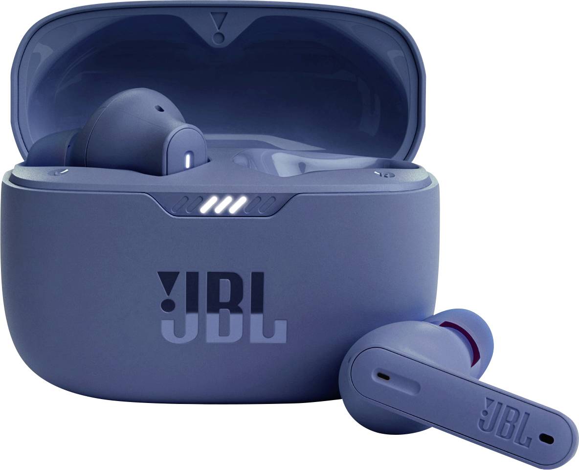 JBL TUNE 230NC TWS Cuffie auricolari Bluetooth Blu Eliminazione del rumore Resistente al sudore, resistente all'acqua, Indicatore di carica della batteria, Muto