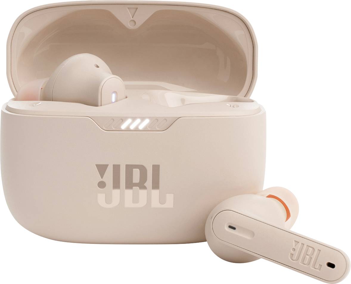 JBL TUNE 230NC TWS Cuffie auricolari Bluetooth Sabbia Eliminazione del rumore Resistente al sudore, resistente all'acqua, Indicatore di carica della batteria, Muto
