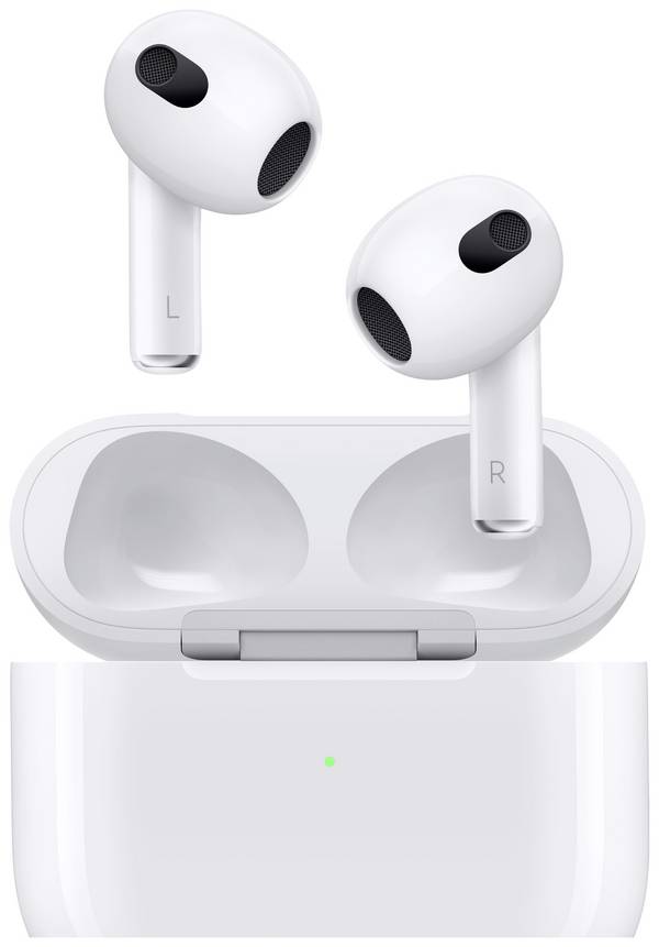 Apple AirPods (3rd Generation) + MagSafe Charging Case  AirPods Bluetooth  Bianco  headset con microfono