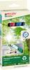 Edding 21 EcoLine 4-21-4 Marcatore indelebile Nero, Blu, Rosso, Verde resistente all'acqua: Sì