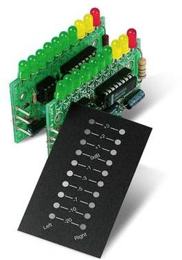 STEREO VU-METER 2 x 10 LEDs