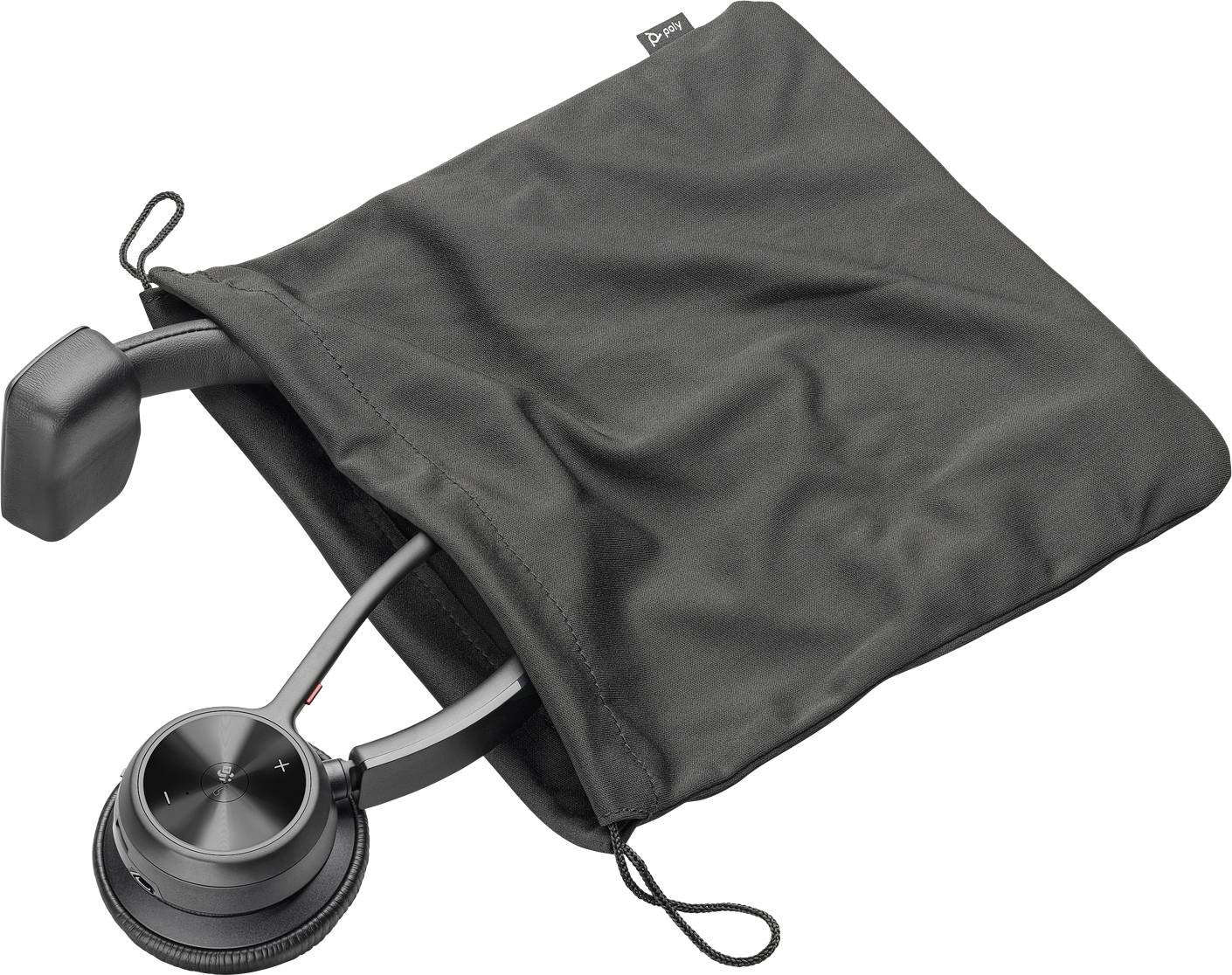 POLY BT Headset Voyager 4310 UC Mono USB-A Teams mit Stand-4