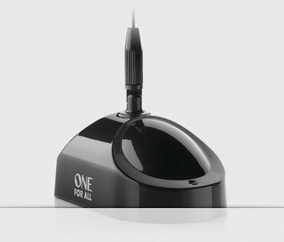One For All SV 9311-5G Antenna passiva a stilo DVB-T/T2 Ambiente interno Nero-0