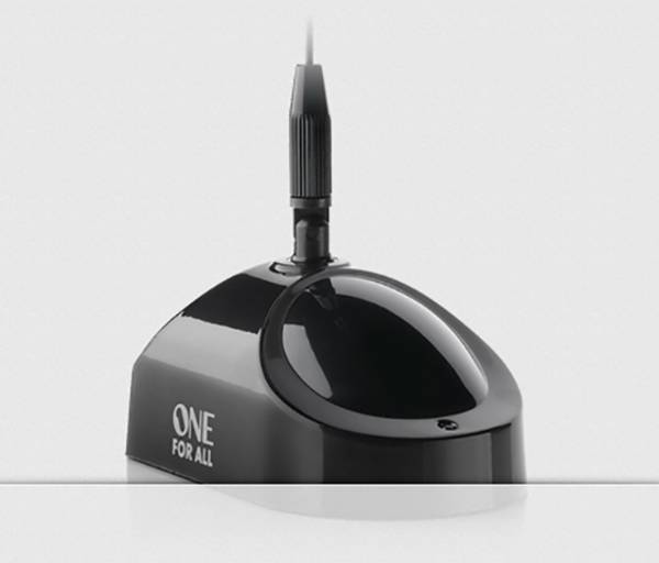 One For All SV 9311-5G Antenna passiva a stilo DVB-T/T2 Ambiente interno Nero