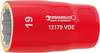 Stahlwille 12179 VDE-14 03370014 Doppio esagono Inserto a bussola 14 mm 1/2" (12.5 mm)