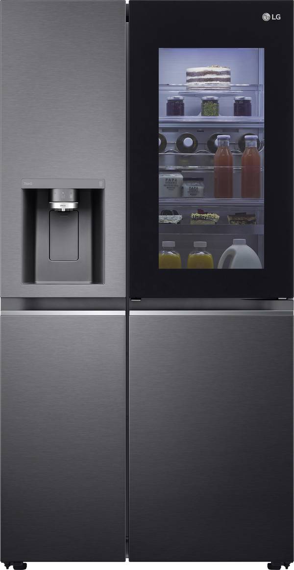 LG InstaView GSXV91MCAE Side by Side Door in DoorTM 635lt Classe energetica E