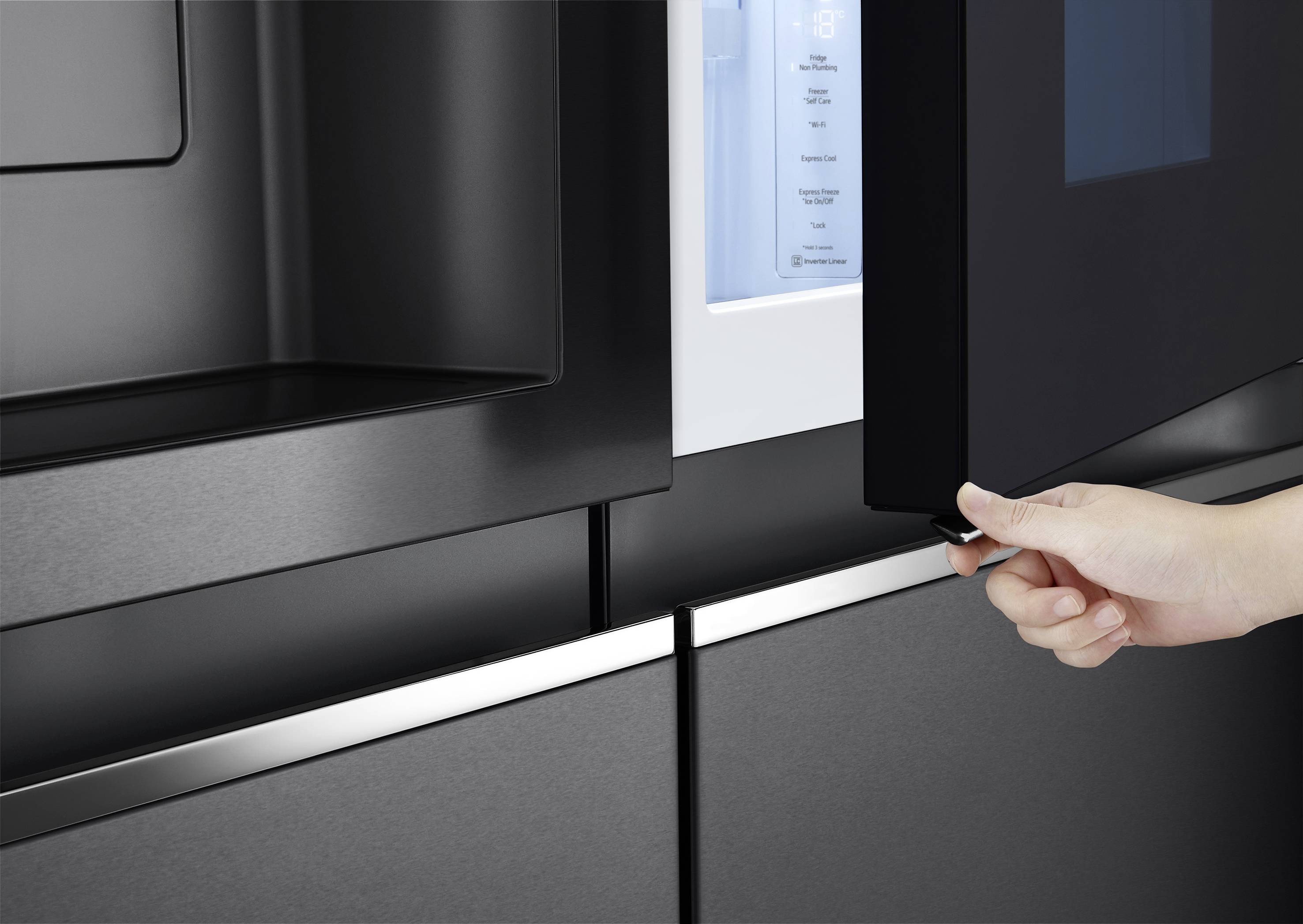 LG InstaView GSXV91MCAE Side by Side Door in DoorTM 635lt Classe energetica E-6