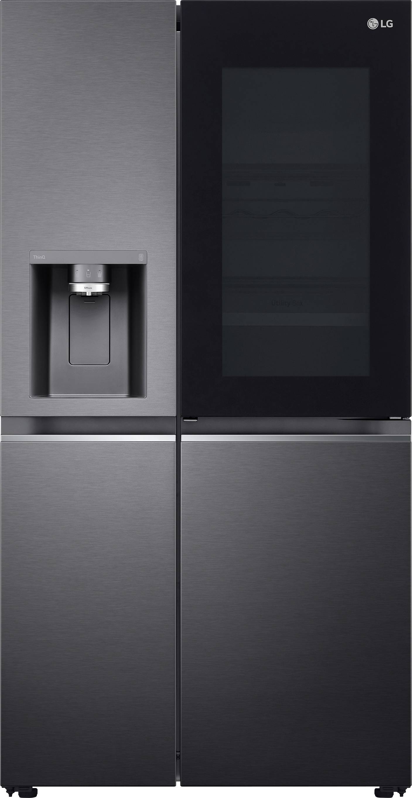 LG InstaView GSXV91MCAE Side by Side Door in DoorTM 635lt Classe energetica E-11
