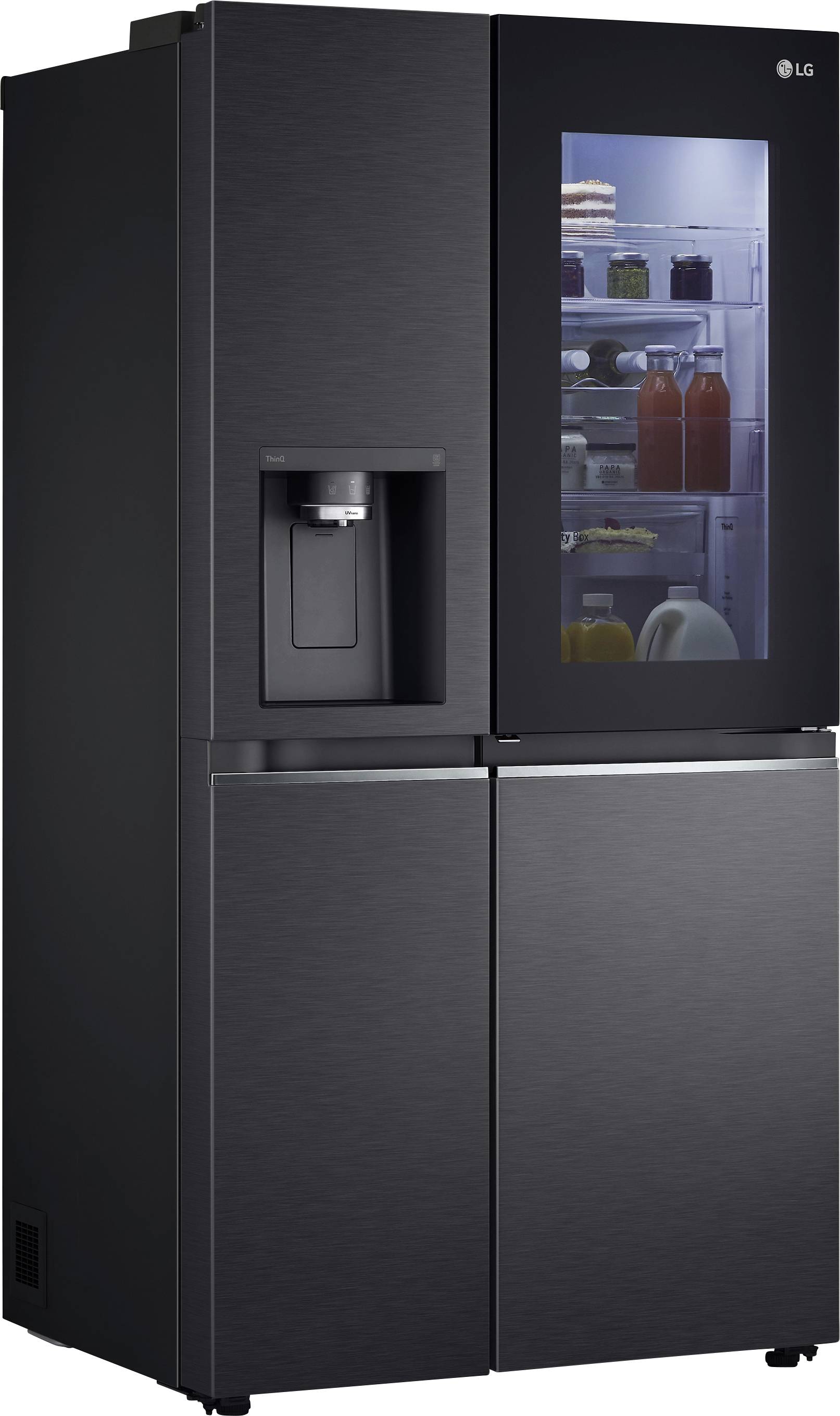 LG InstaView GSXV91MCAE Side by Side Door in DoorTM 635lt Classe energetica E-13