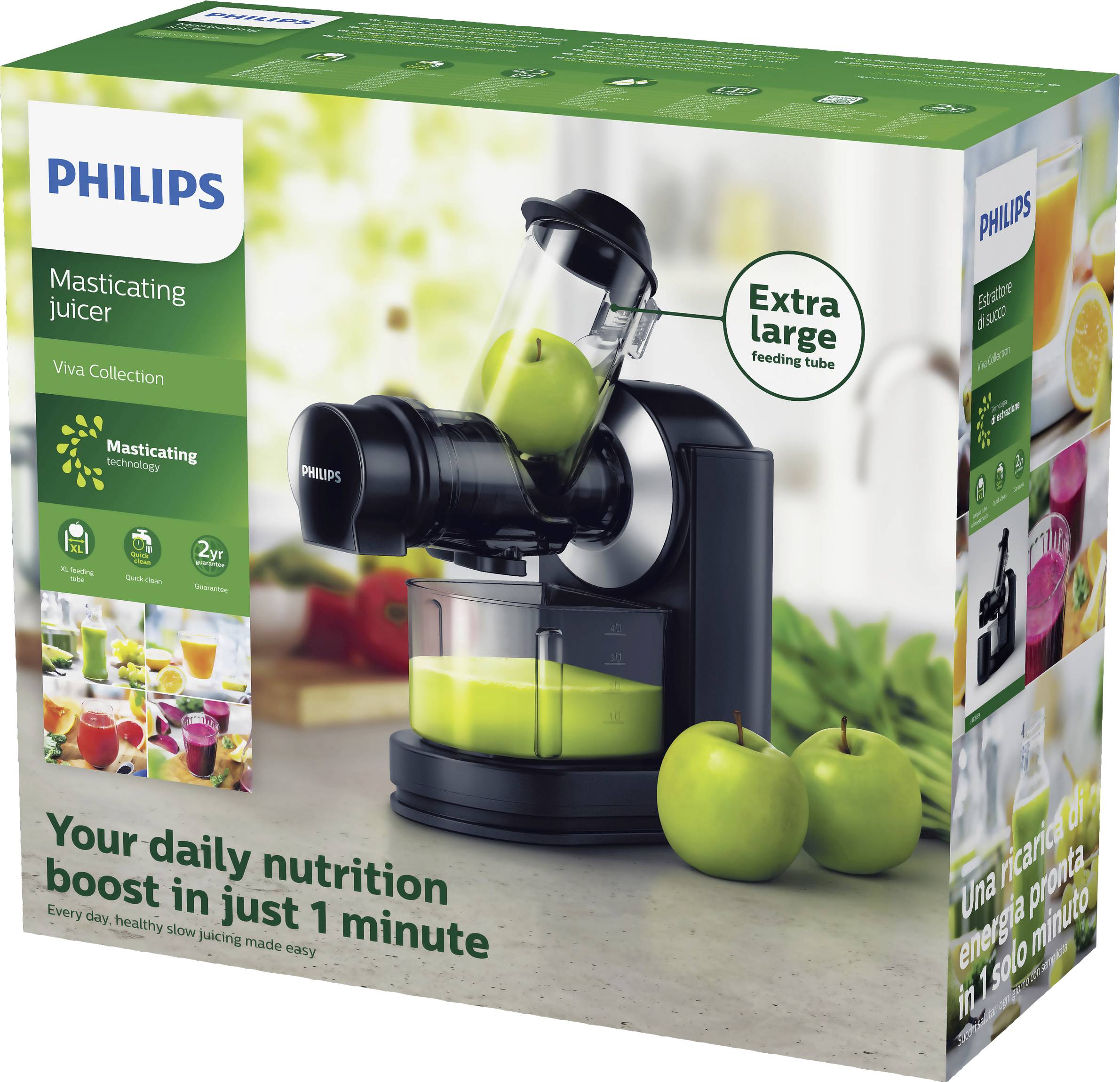Il tuo boost nutritivo giornaliero in soli 1 minuto