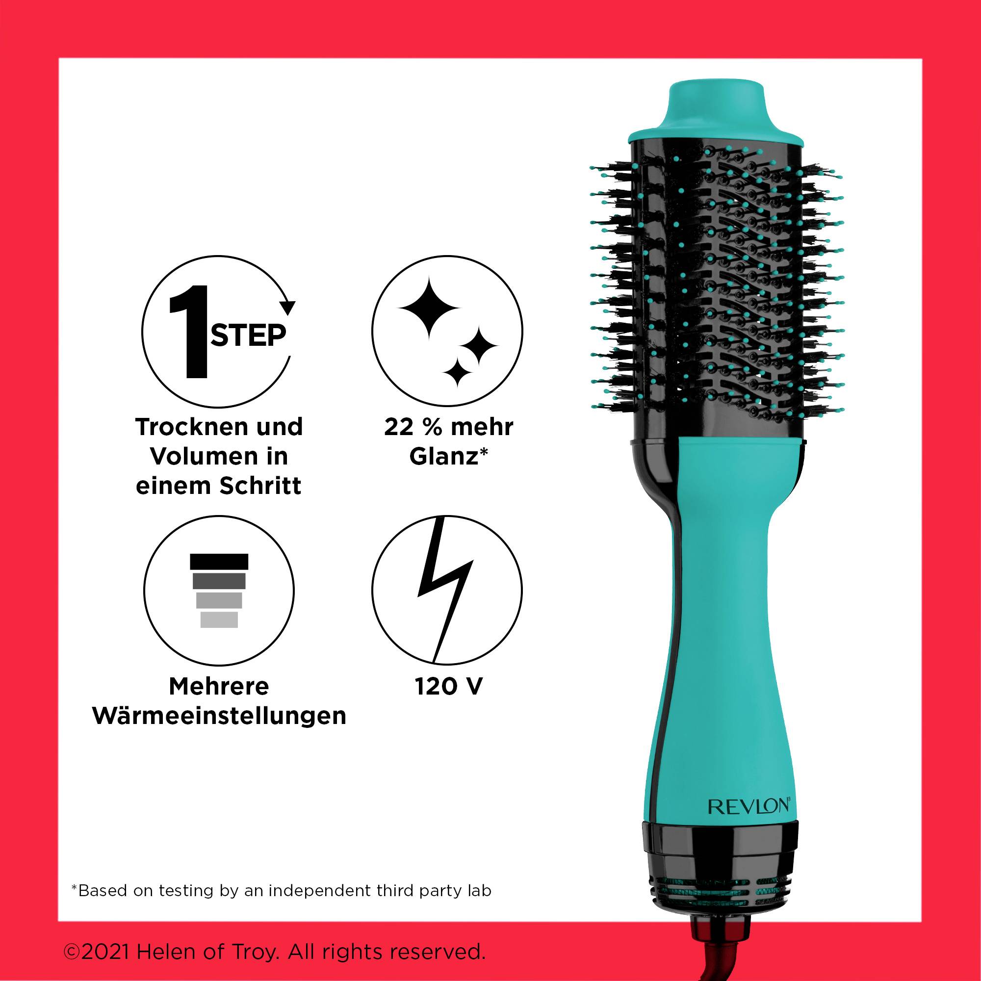 REVLON RVDR5222TE Spazzola ad aria calda One-Step per saloni-9