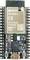 Un modulo microcontrollore ESP32-WROOM-32 con connettori ed etichette. Caratteristica principale: comunicazione e controllo wireless.