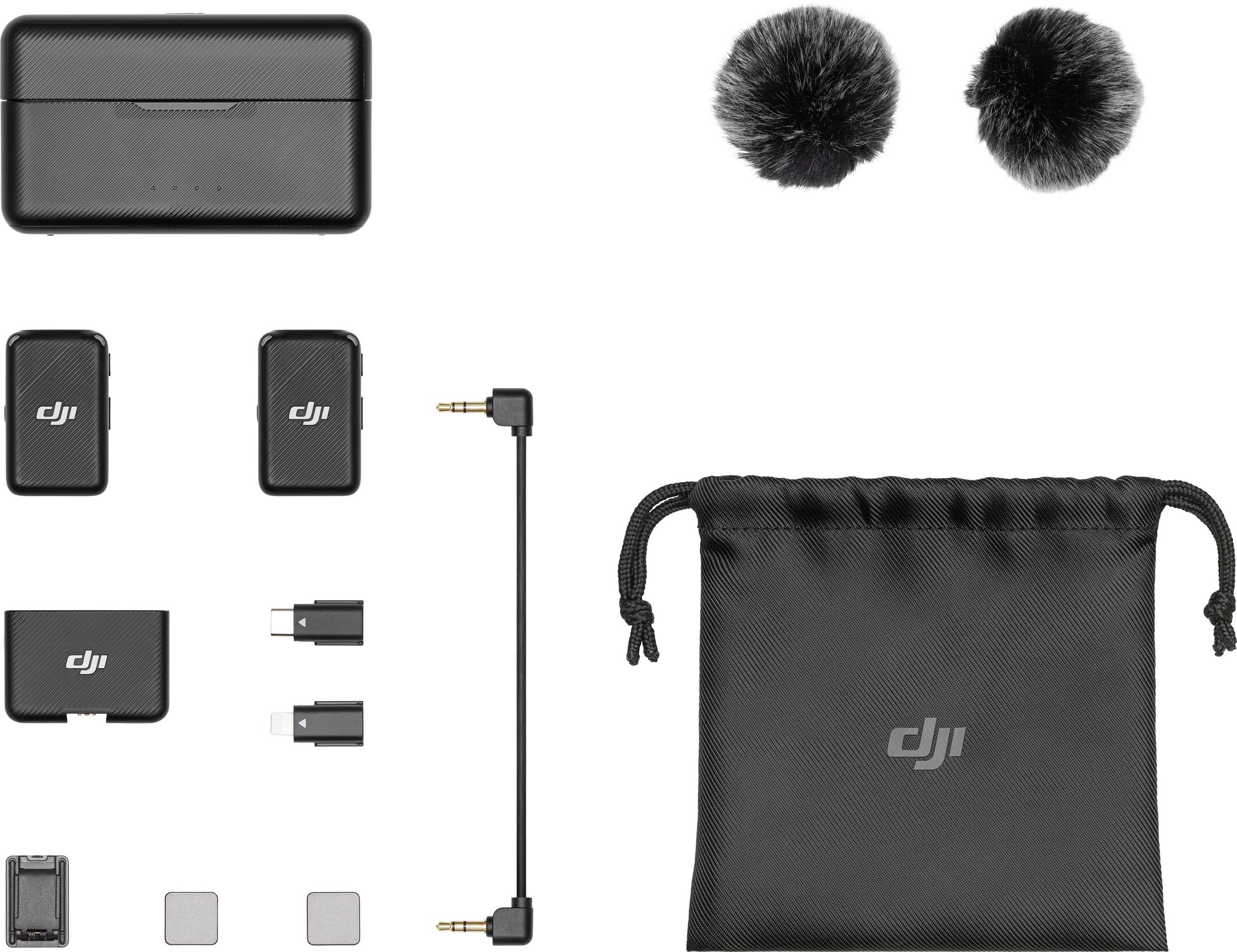 DJI MIC (2 trasmettitori + 1 ricevitore + base di ricarica)-1