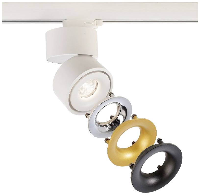 Deko Light Uni II Faretto da binario a LED trifase 17 W LED (monocolore) ERP: G (A - G) Bianco-2