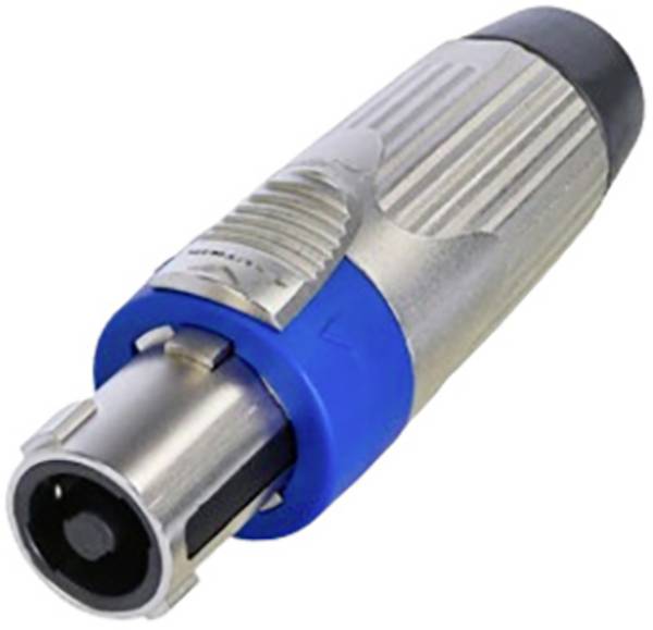 Neutrik NLT4FXX Spina Presa Numero Poli (num): 4  Argento, Blu 1 pz. Pezzo
