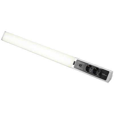 Sygonix  Lampada LED sottopensile  SMD LED  18 W  Bianco neutro Argento, Bianco