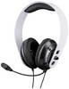 Raptor Gaming H200 Cuffie Over Ear via cavo Stereo Bianco regolazione del volume, Muto Gaming