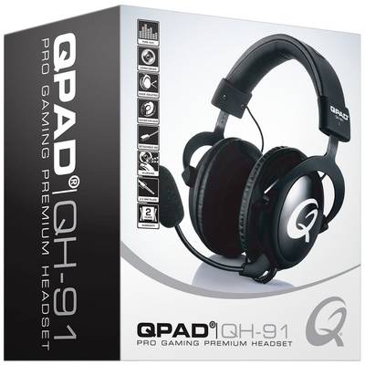 QPAD QH91 Cuffie Over Ear via cavo Stereo Multicolore Muto Gaming-0