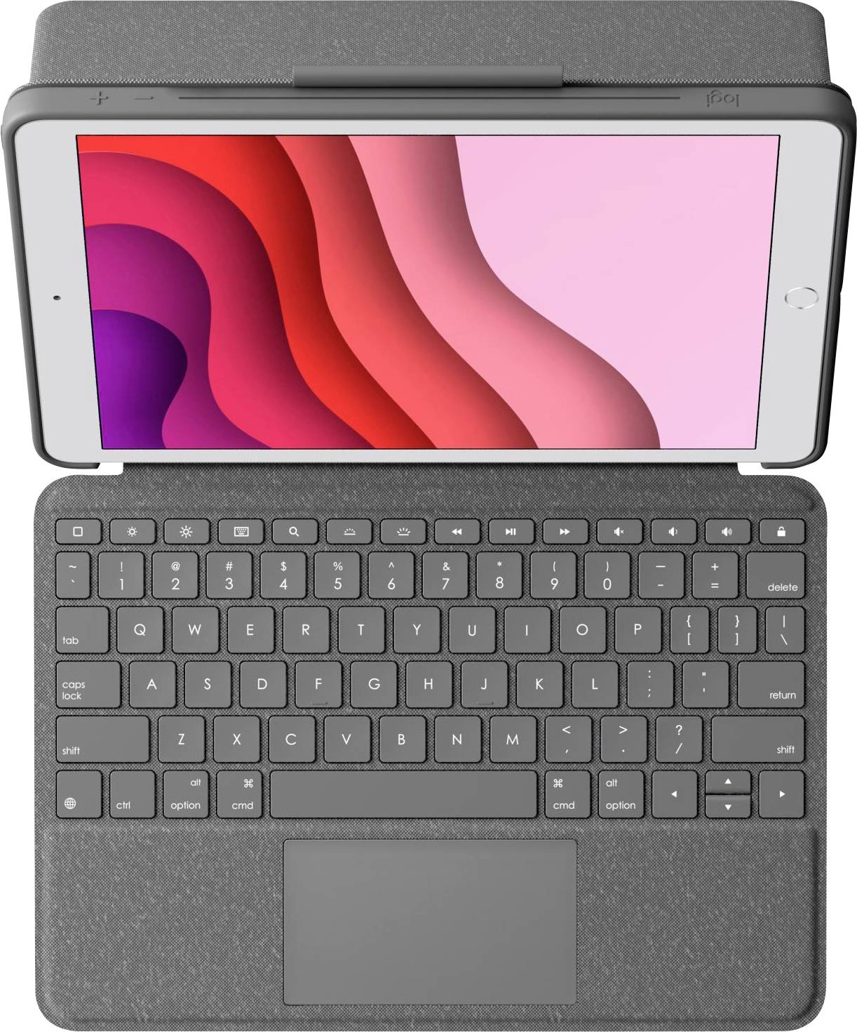Logitech Combo Touch iPad 10.2" 7.+8.Gen Tastiera per tablet con BookCover Adatto per il marchio (tavoletta): Apple iPad-1