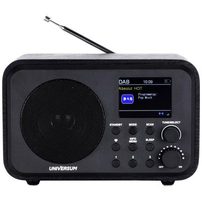 Acquista UNIVERSUM DR 300-20 Radio da tavolo DAB+, FM Bluetooth  ricaricabile Nero da Conrad