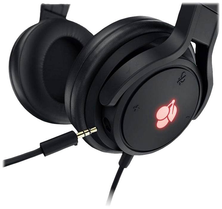 Cuffie da gioco CHERRY HC 2.2 Cuffie USB cablate Driver da 50 mm, audio surround 7.1 Microfono staccabile-1
