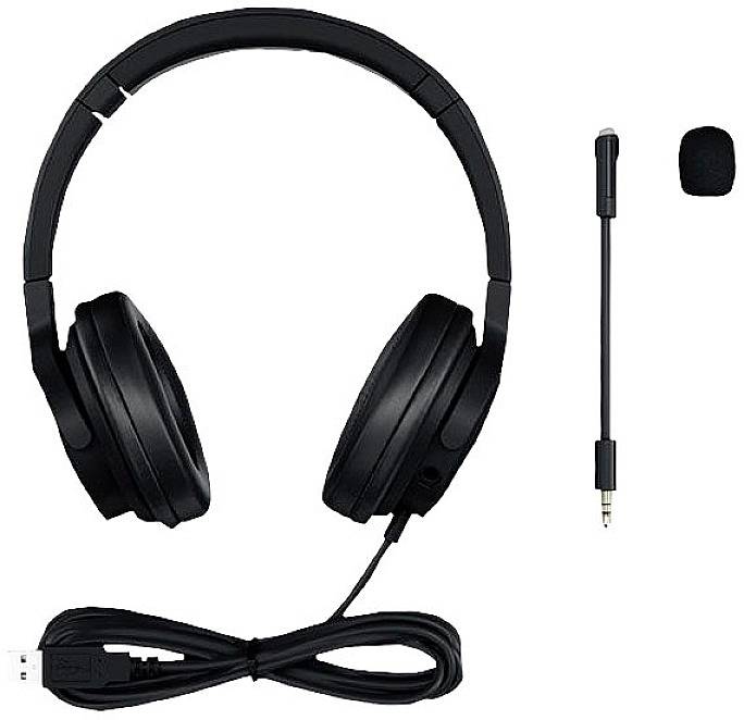 Cuffie da gioco CHERRY HC 2.2 Cuffie USB cablate Driver da 50 mm, audio surround 7.1 Microfono staccabile-10