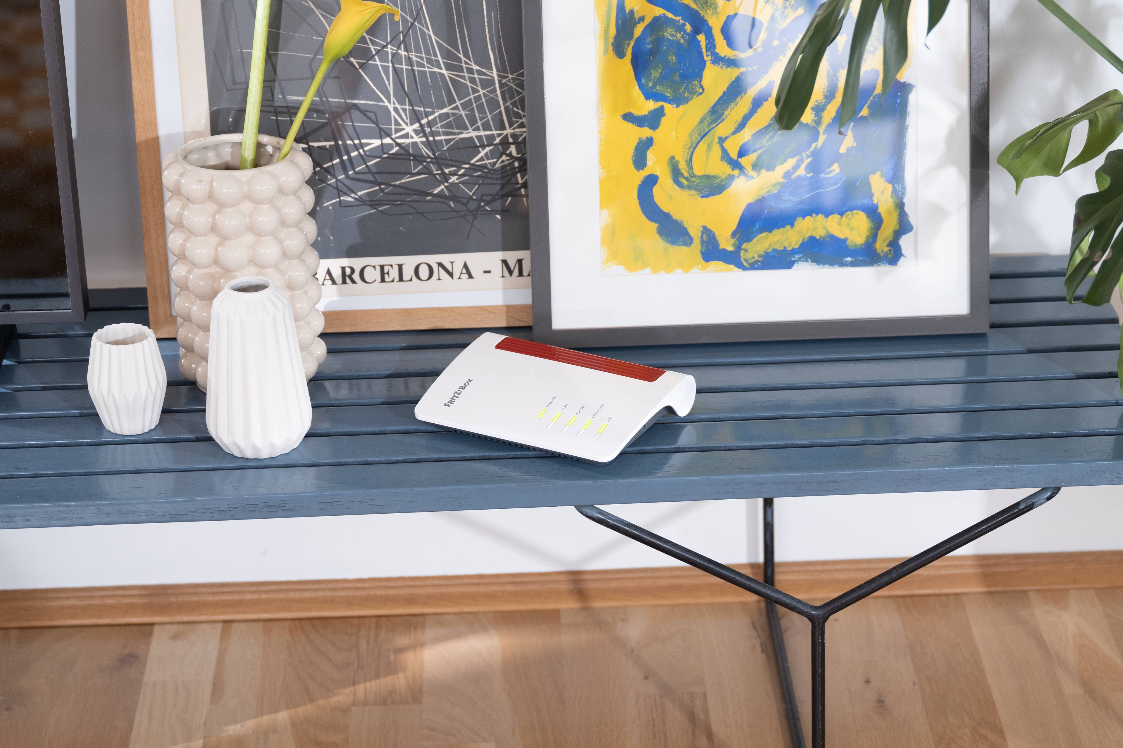 FRITZ! FRITZ!Box 7510 Router con Modem WLAN Modem integrato: VDSL, ADSL 2.4 GHz 600 MBit/s-3