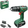 Bosch Home and Garden EasyImpact 18V-40 06039D8107 Trapano avvitatore a batteria, Avvitatore a batteria 18 V 2.0 Ah Li-Ion incl. batteria ricaricabile, incl. caricabatterie