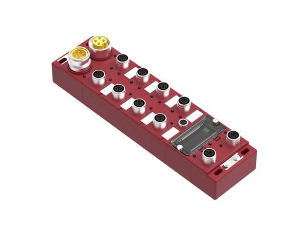 Molex Molex WOD Industrial Solution 1120955128 Scatola sensore attuatore attiva Distributore con presa M12 1 pz. Pezzo