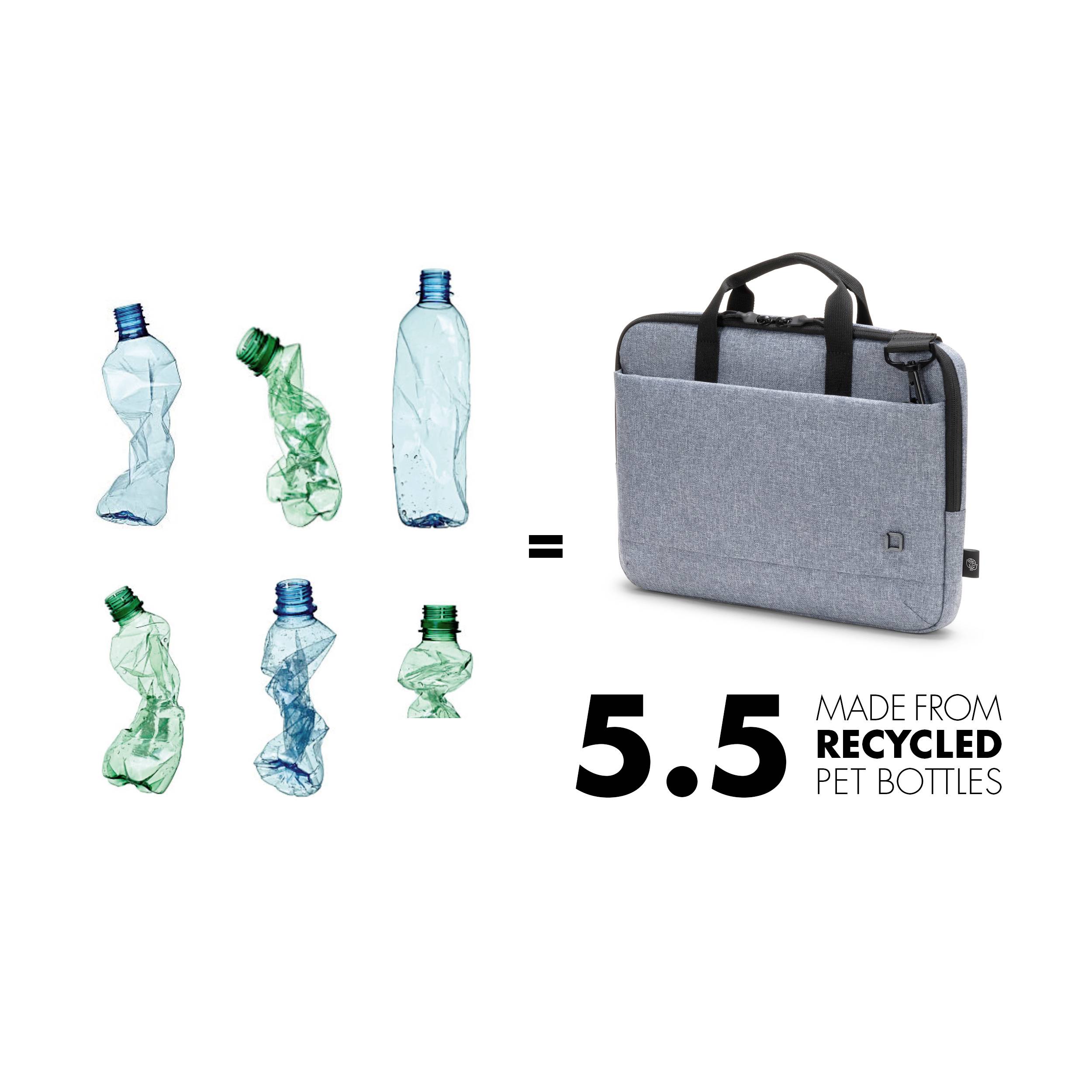 Borsa per Notebook Dicota Slim Eco MOTION Adatto per massimo: 33,8 cm (13,3") Denim, Blu-8