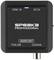 Convertitore audio nero con ingresso HDMI, connessione DC 5V, uscite Toslink, coassiali e scritta 'Speaka Professional'.