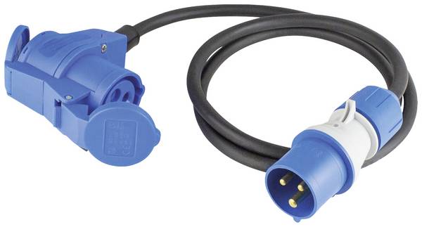 AS Schwabe  61403 Adattatore CEE 16 A 3 poli 230 V 1 pz.