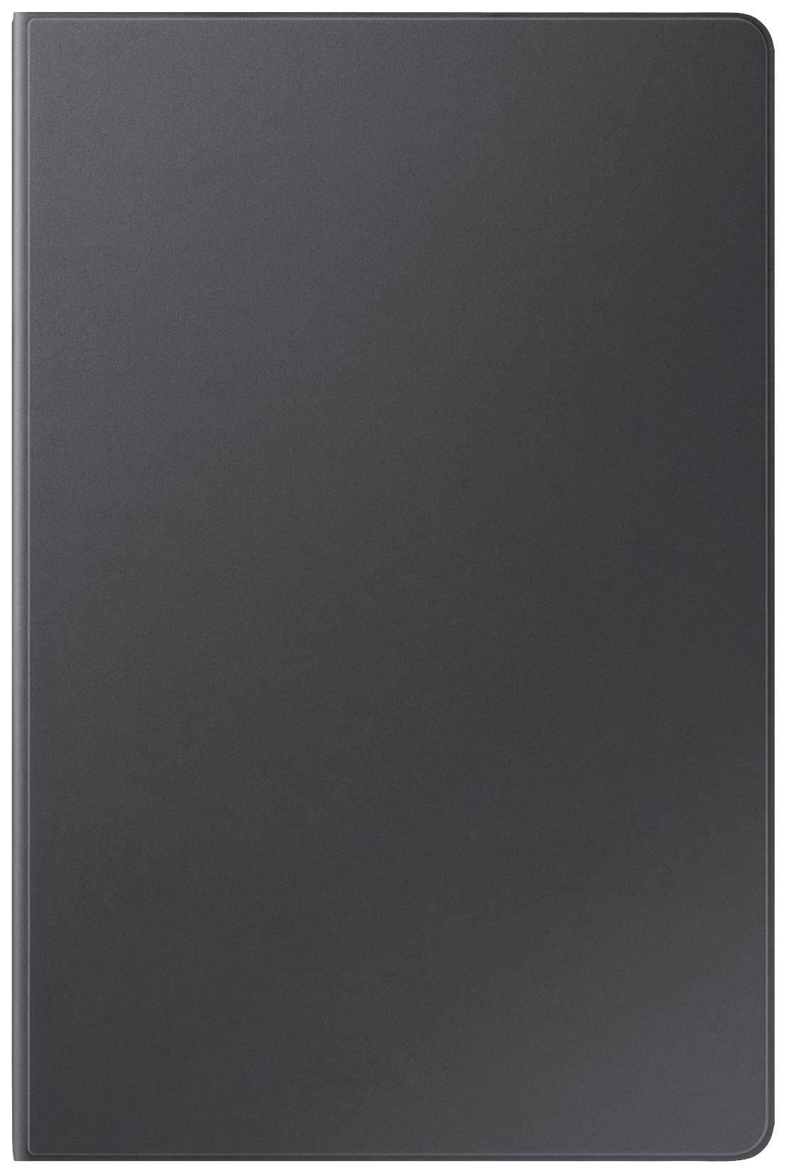Quaderno nero con copertina liscia chiuso, poggiato su una superficie.
