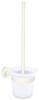 tesa MOON WHITE Spazzolone per il bagno Colla Metallo