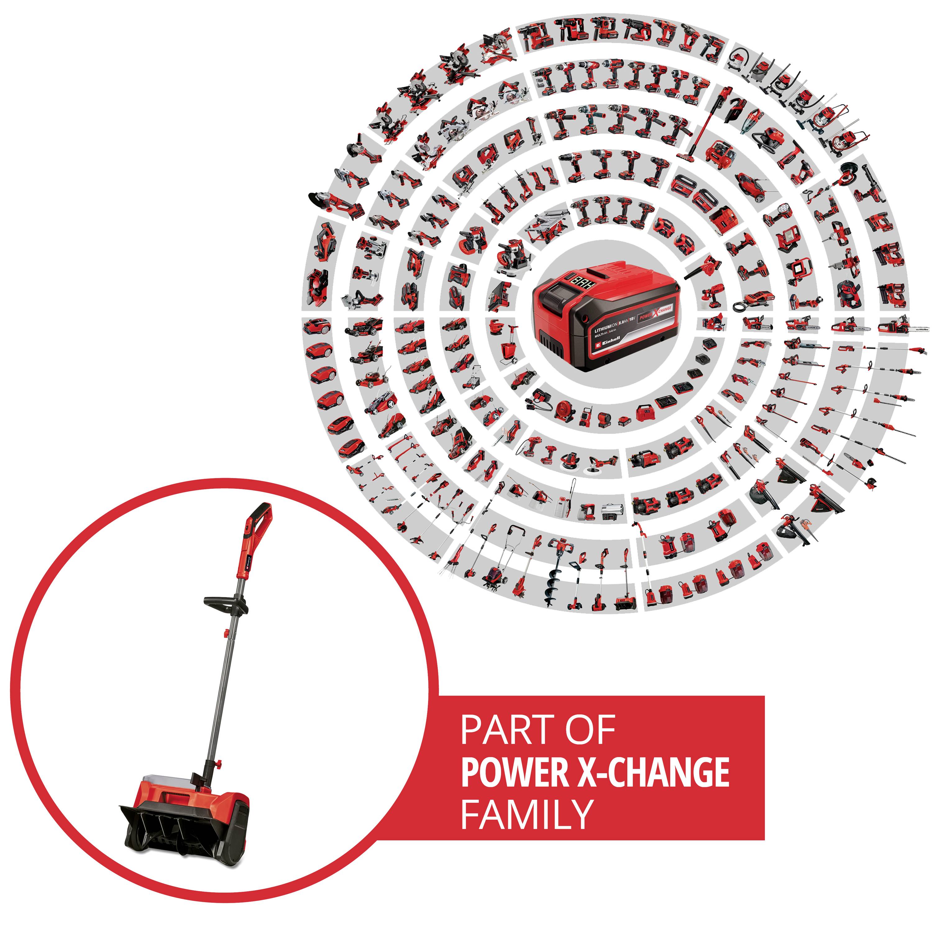 Einhell 3417011 Spazzaneve a batteria 40 cm-3