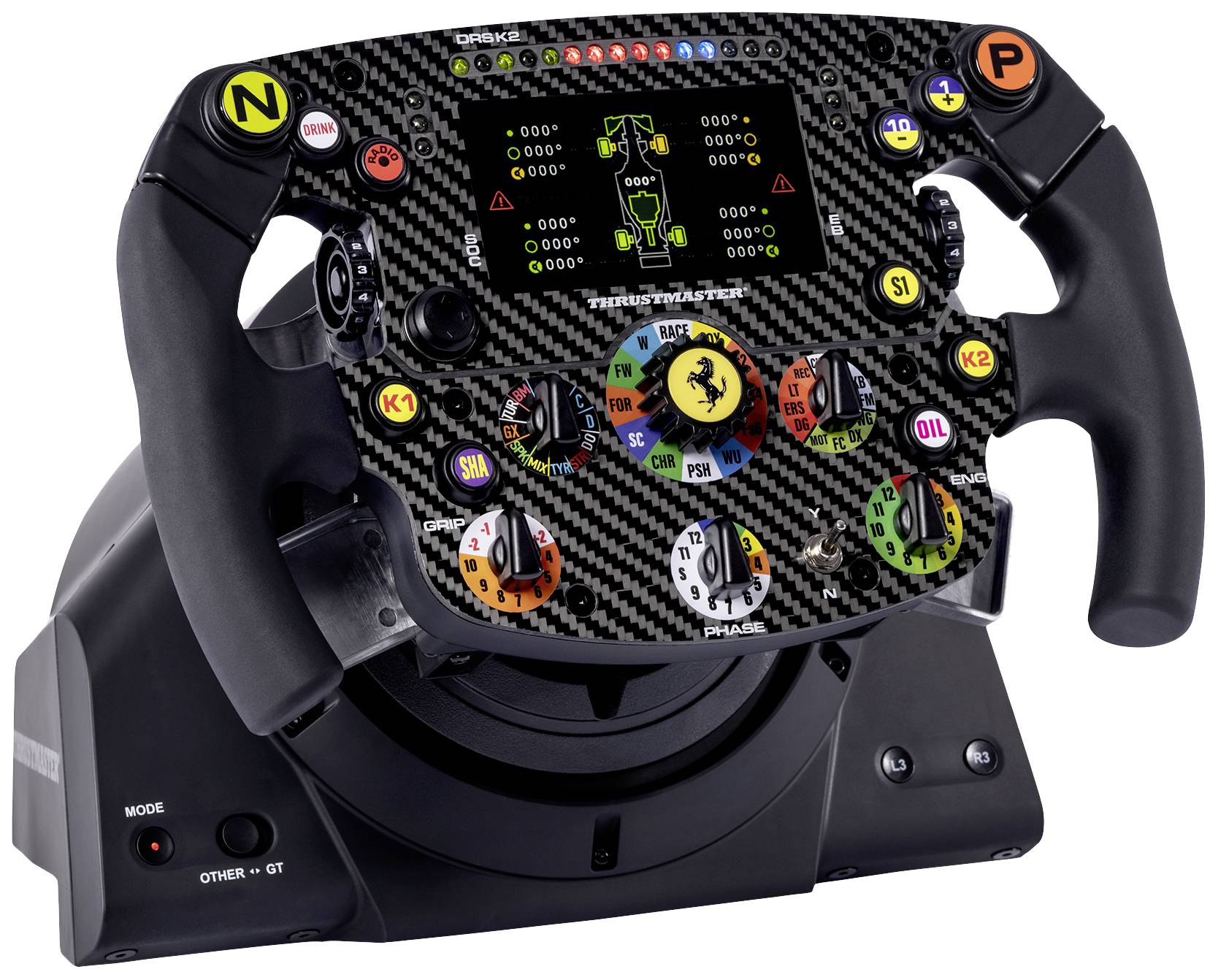 Acquista Thrustmaster Formula Wheel Add-On Ferrari SF1000 Edition Volante  Add-On PC, PlayStation 4 Nero da Conrad