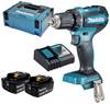 Makita DDF485RFJ DDF485RFJ Trapano avvitatore a batteria 18 V 3 Ah Li-Ion incl. seconda batteria, incl. valigia, incl. caricabatterie