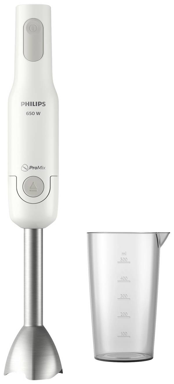 Philips Home Daily Collection ProMix Frullatore ad immersione 650 W  Bianco