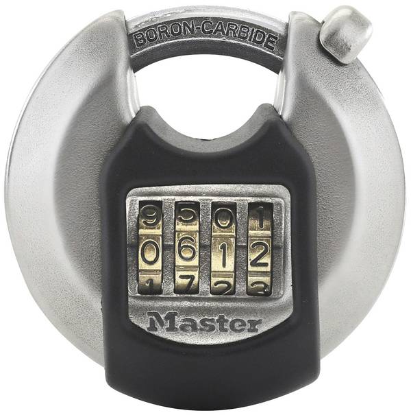 Master Lock P23615 Lucchetto 70 mm Stesse chiavi   Argento, Nero