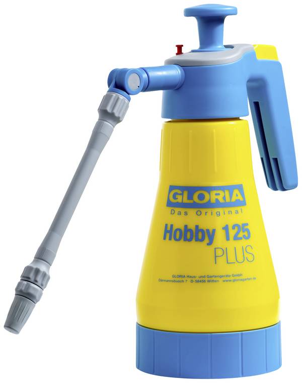 Gloria Haus und Garten 000026.0000 Hobby 125 Flex Plus Irroratore a pressione 1.55 l