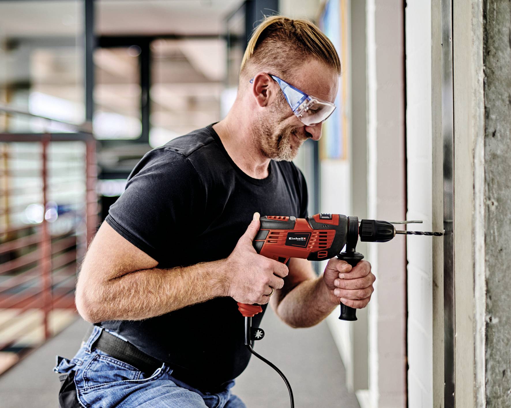 Einhell TC-ID 720/1 E 1 rapporto-Trapano a percussione 720 W-5