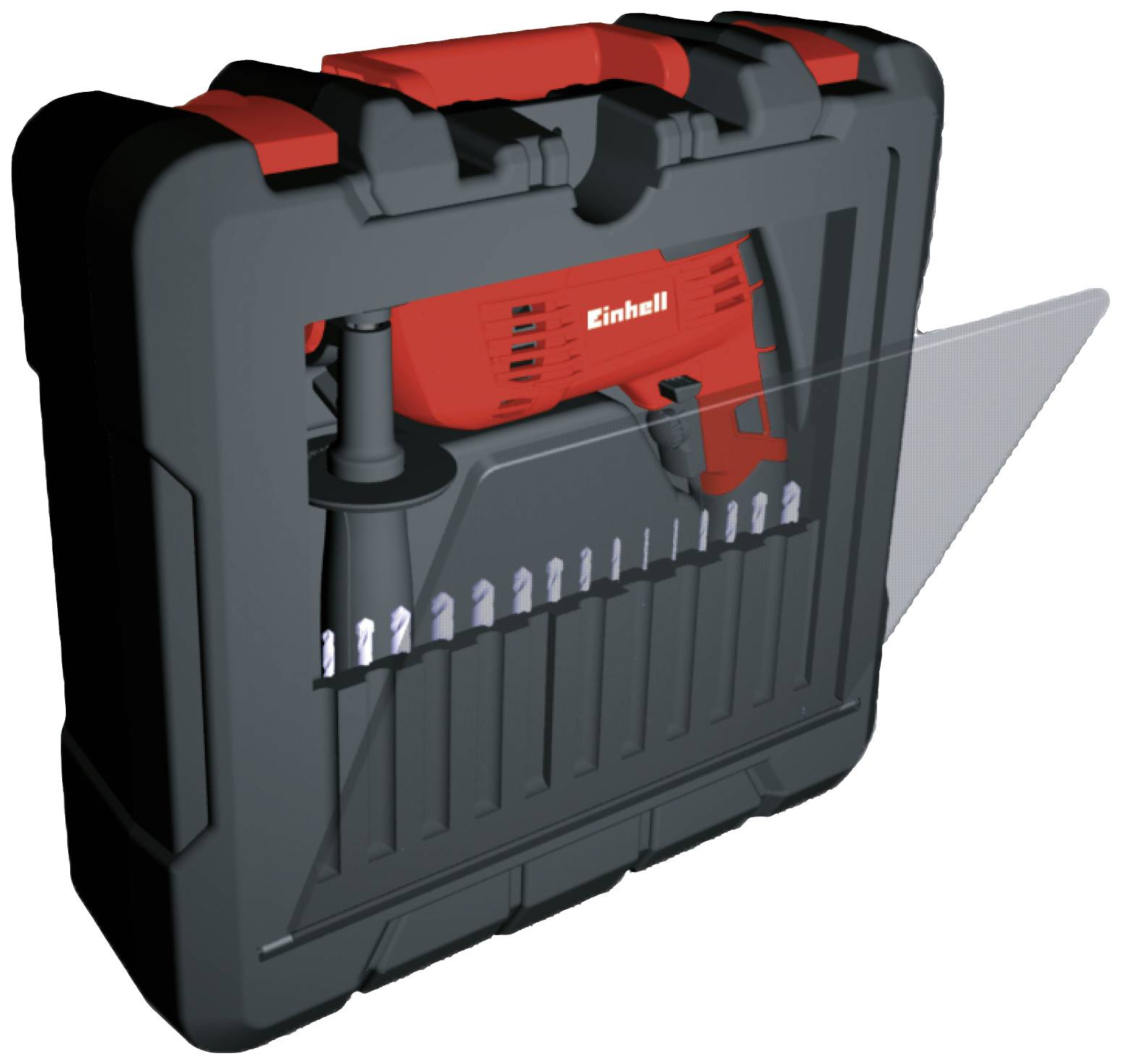 Einhell TC-ID 1000 Kit 1 rapporto-Trapano a percussione 1010 W incl. valigia-1