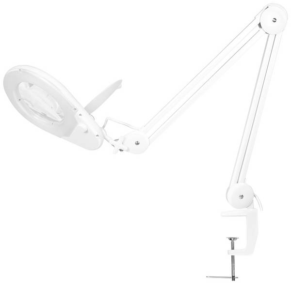 Lampada LED con Lente d'ingrandimento a 5 Diottrie Attacco a Morsetto
